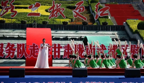 2019武都花椒產(chǎn)銷對(duì)接（電商）洽談會(huì)在階州廣場(chǎng)隆重開幕~